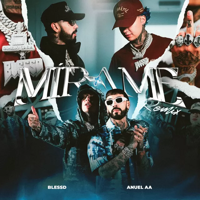 Blessd, Anuel AA - MIRAME REMIX MIDI